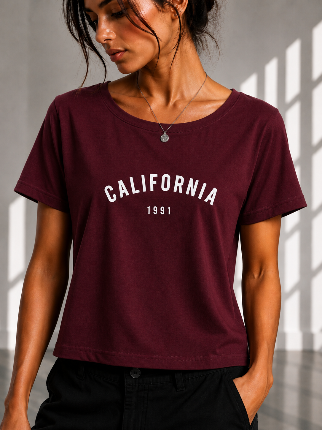 California 1991 Cropped Tee