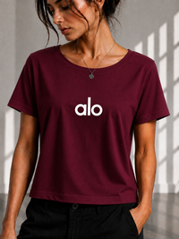 Alo Cropped Tee