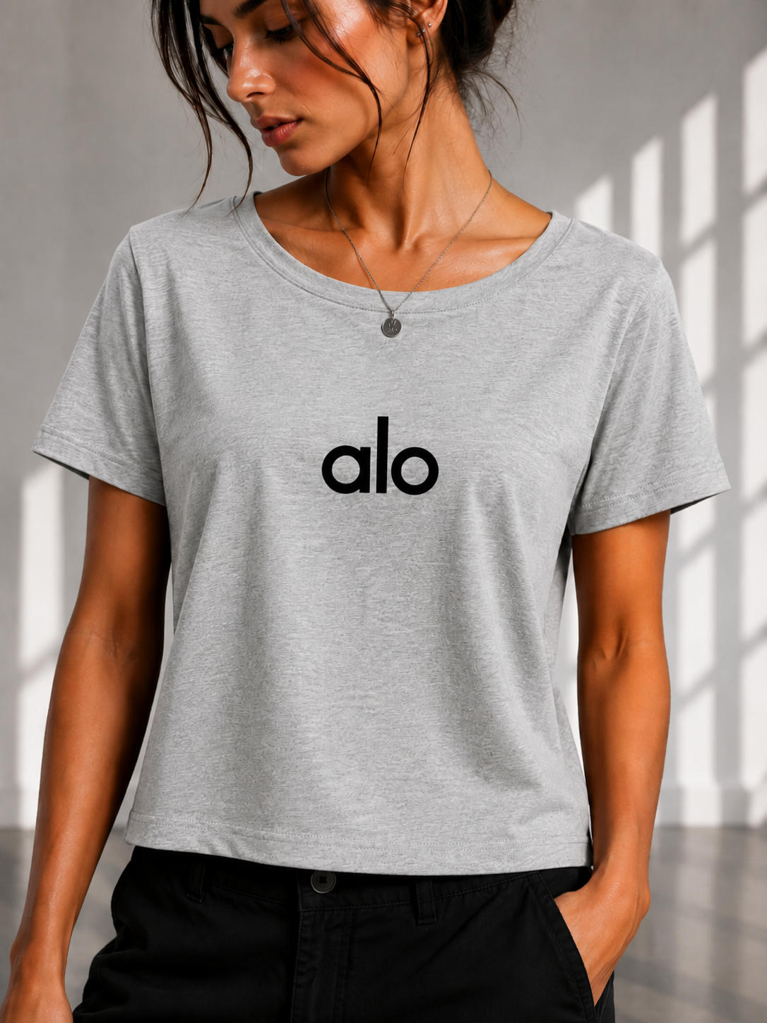 Alo Cropped Tee