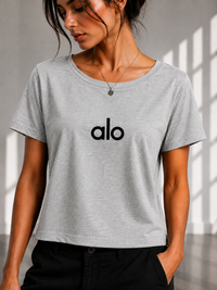 Alo Cropped Tee