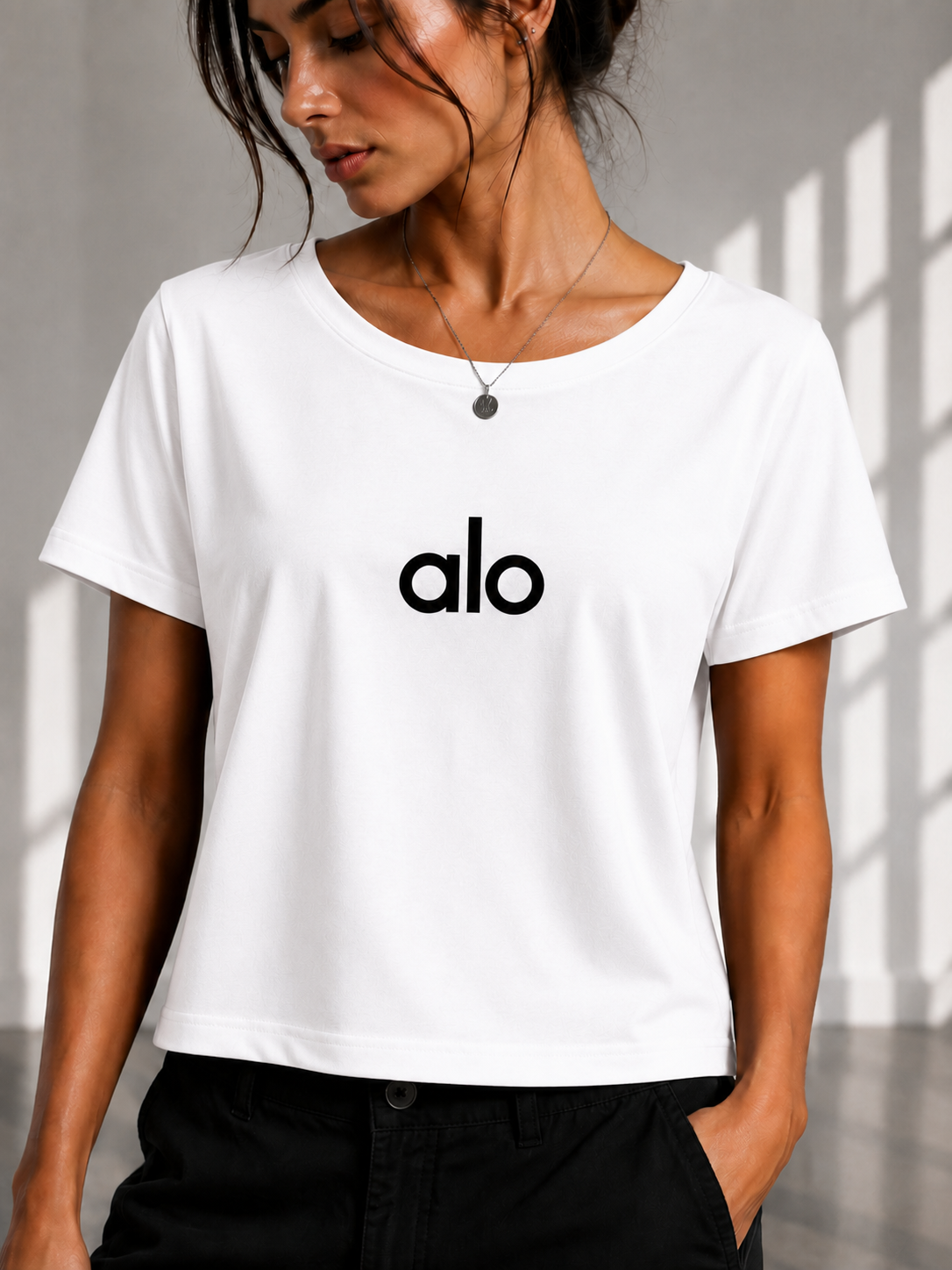 Alo Cropped Tee