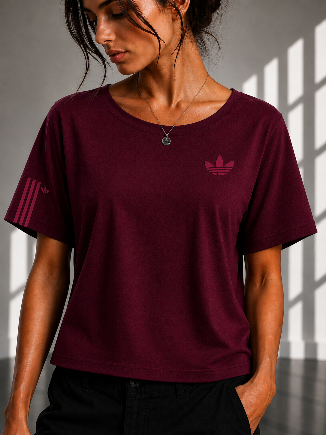 Adidas Cropped Tee