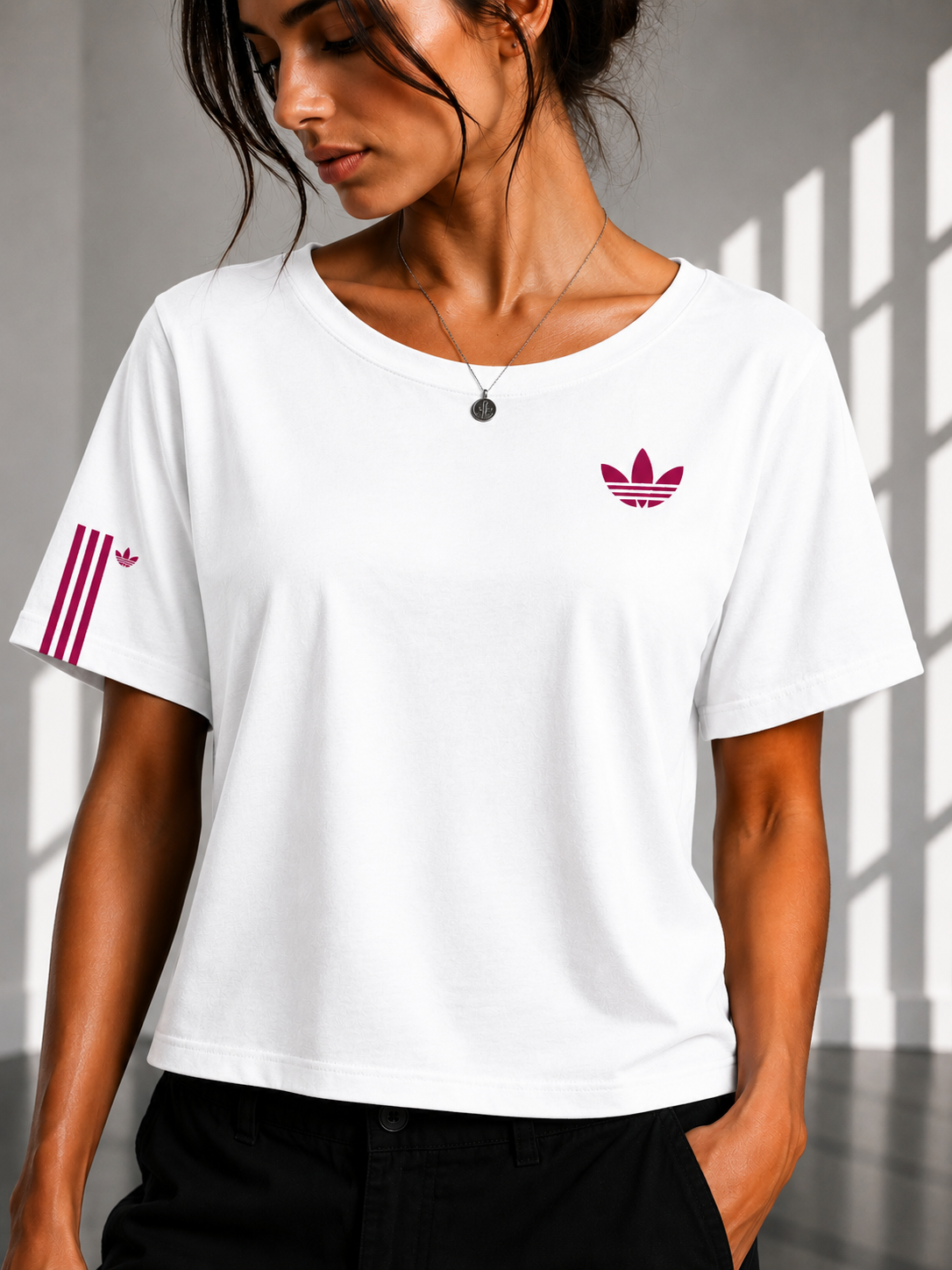 Adidas Cropped Tee