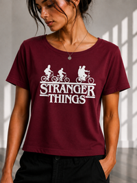 Stranger Things Cropped Tee