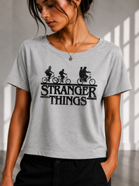 Stranger Things Cropped Tee