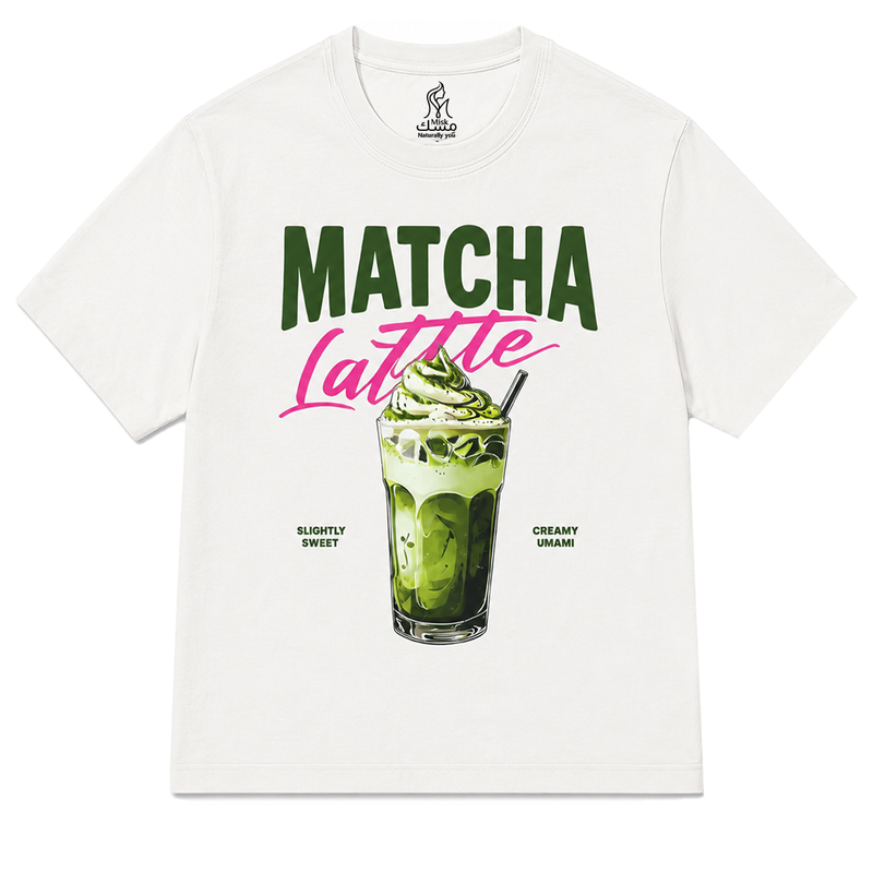 Matcha Latte Umami tee - front