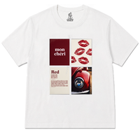 Mon Cheri Red tee - front