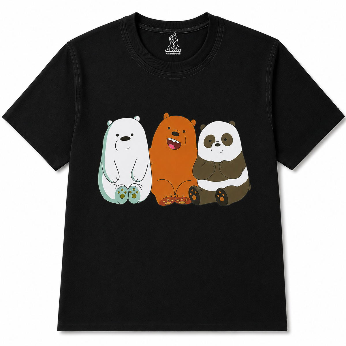 We Bare Bears tee - front
